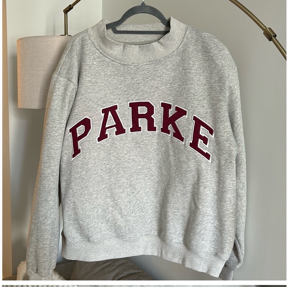 Parke Gray Crew Neck Sweater